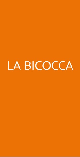 La Bicocca, Milano