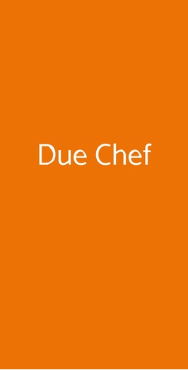 Due Chef