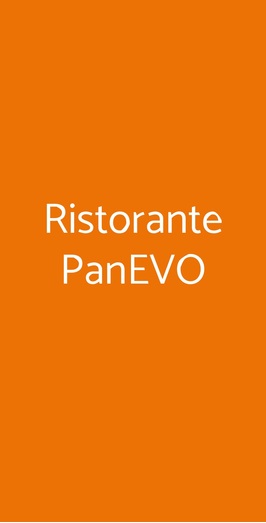 Ristorante Panevo