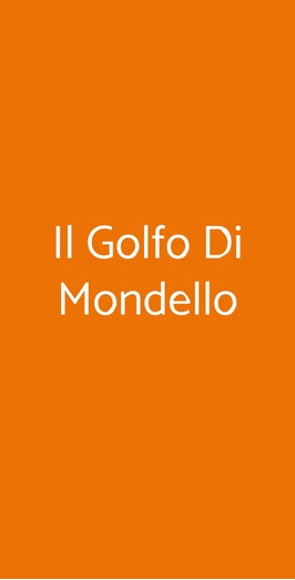 Il Golfo Di Mondello, Milano
