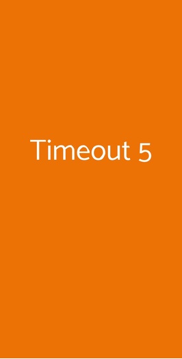 Timeout 5