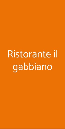 Ristorante Il Gabbiano, Milano