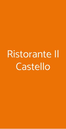 Ristorante Il Castello, Milano