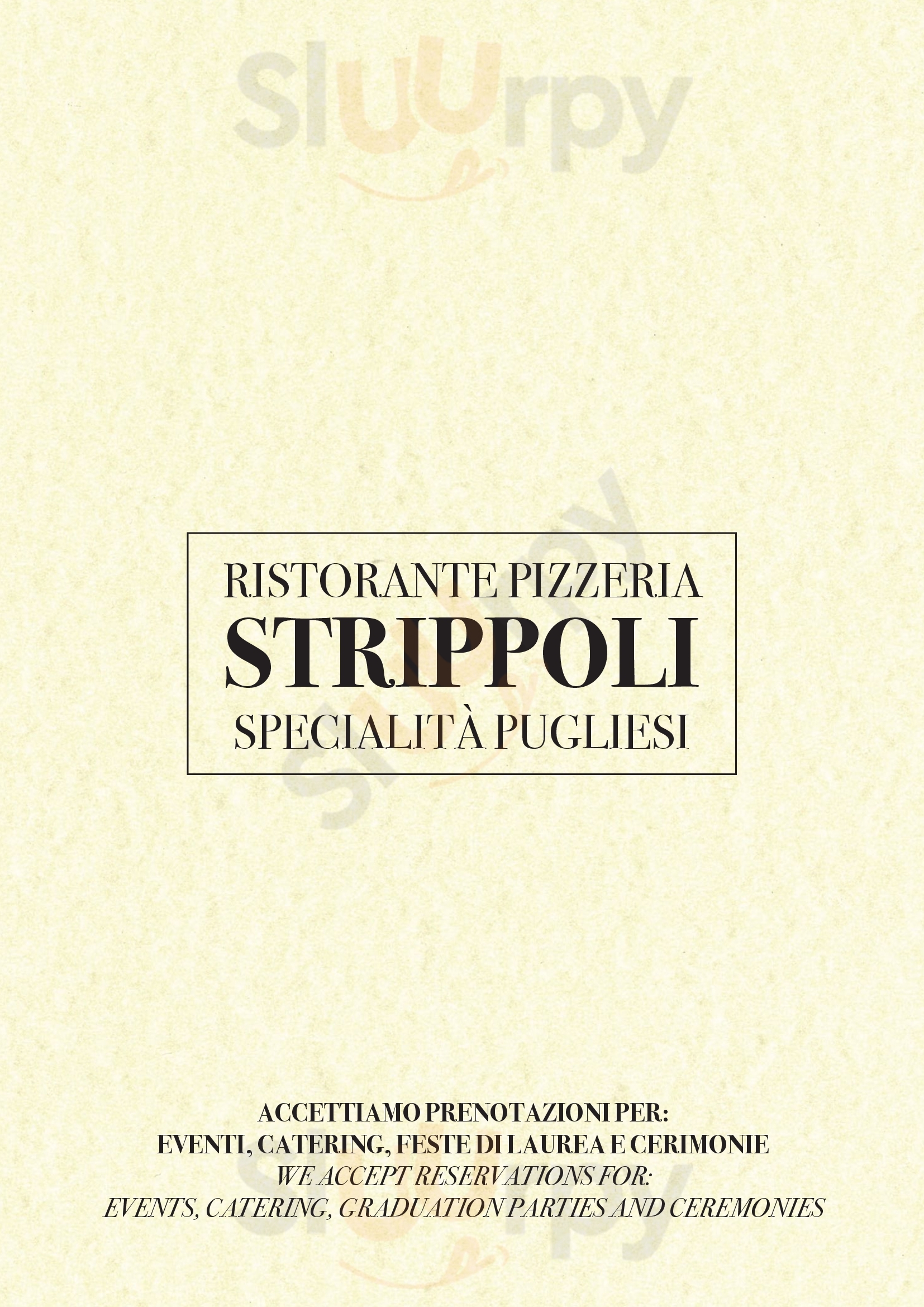 Ristorante Pizzeria Sant'ambrogio Milano menù 1 pagina