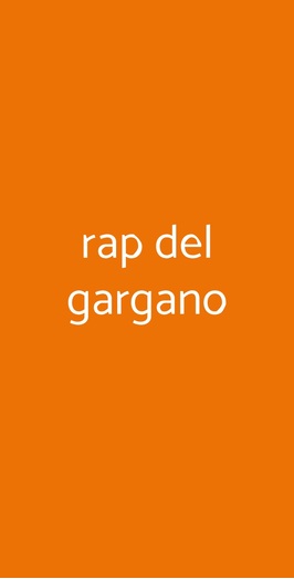 Rap Del Gargano, Milano