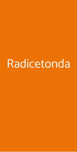 Radicetonda