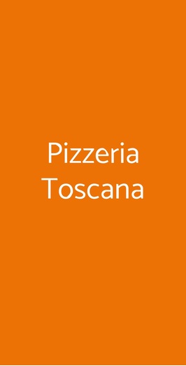 Pizzeria Toscana, Milano