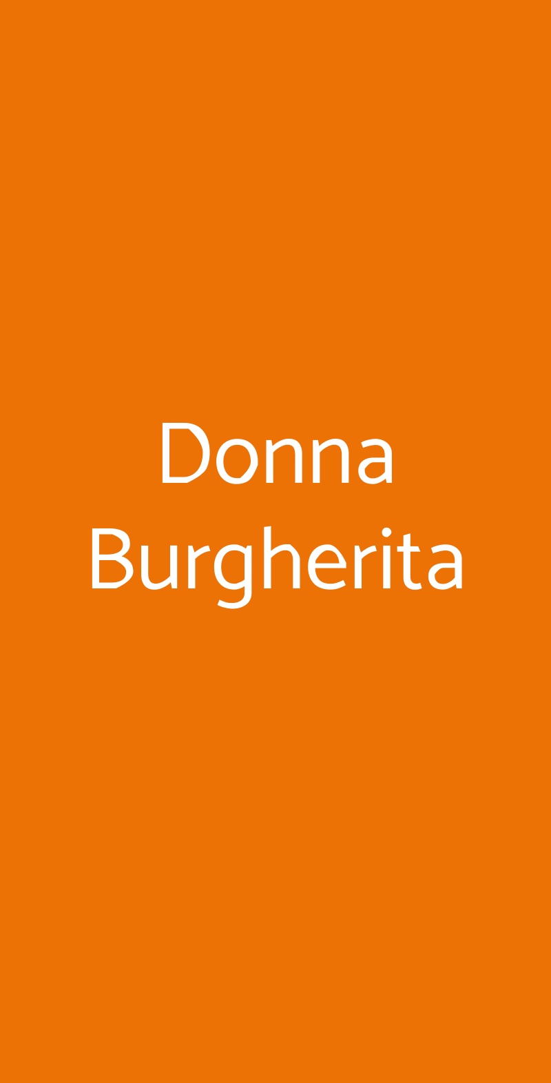 Donna Burgherita Merate menù 1 pagina