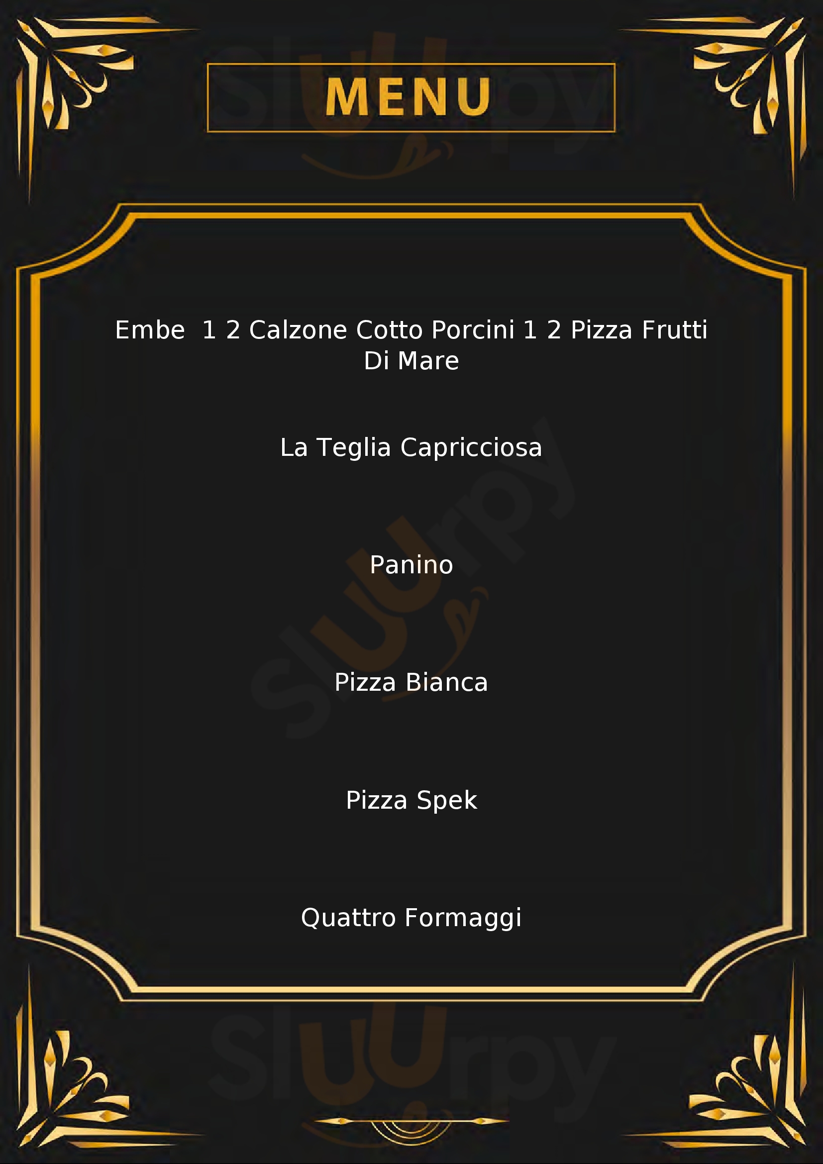 Il Golosone Non Solo Pizza Turano Lodigiano menù 1 pagina