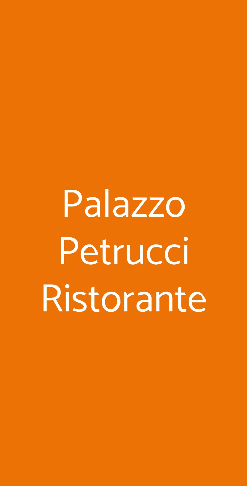 Palazzo Petrucci Ristorante Napoli menù 1 pagina