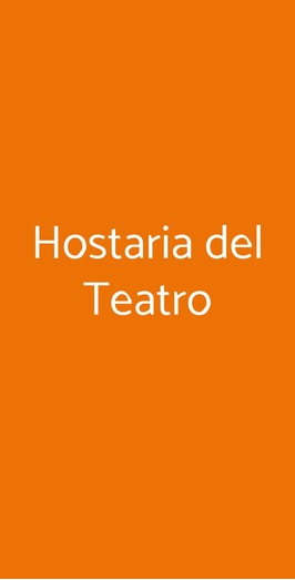Hostaria Del Teatro, Castiglione Delle Stiviere