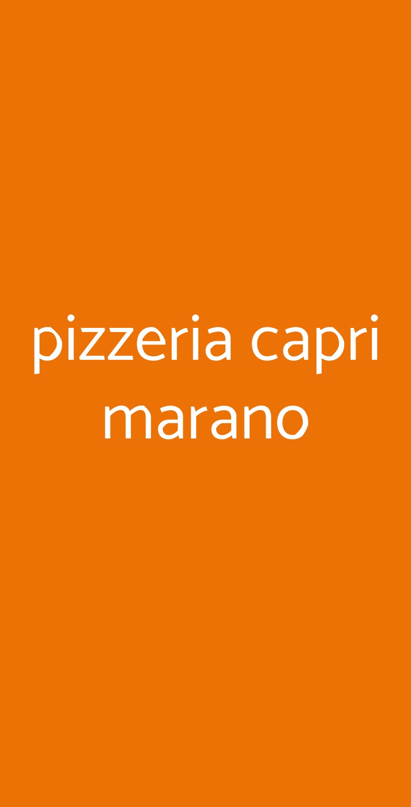 pizzeria capri marano Marano di Napoli menù 1 pagina