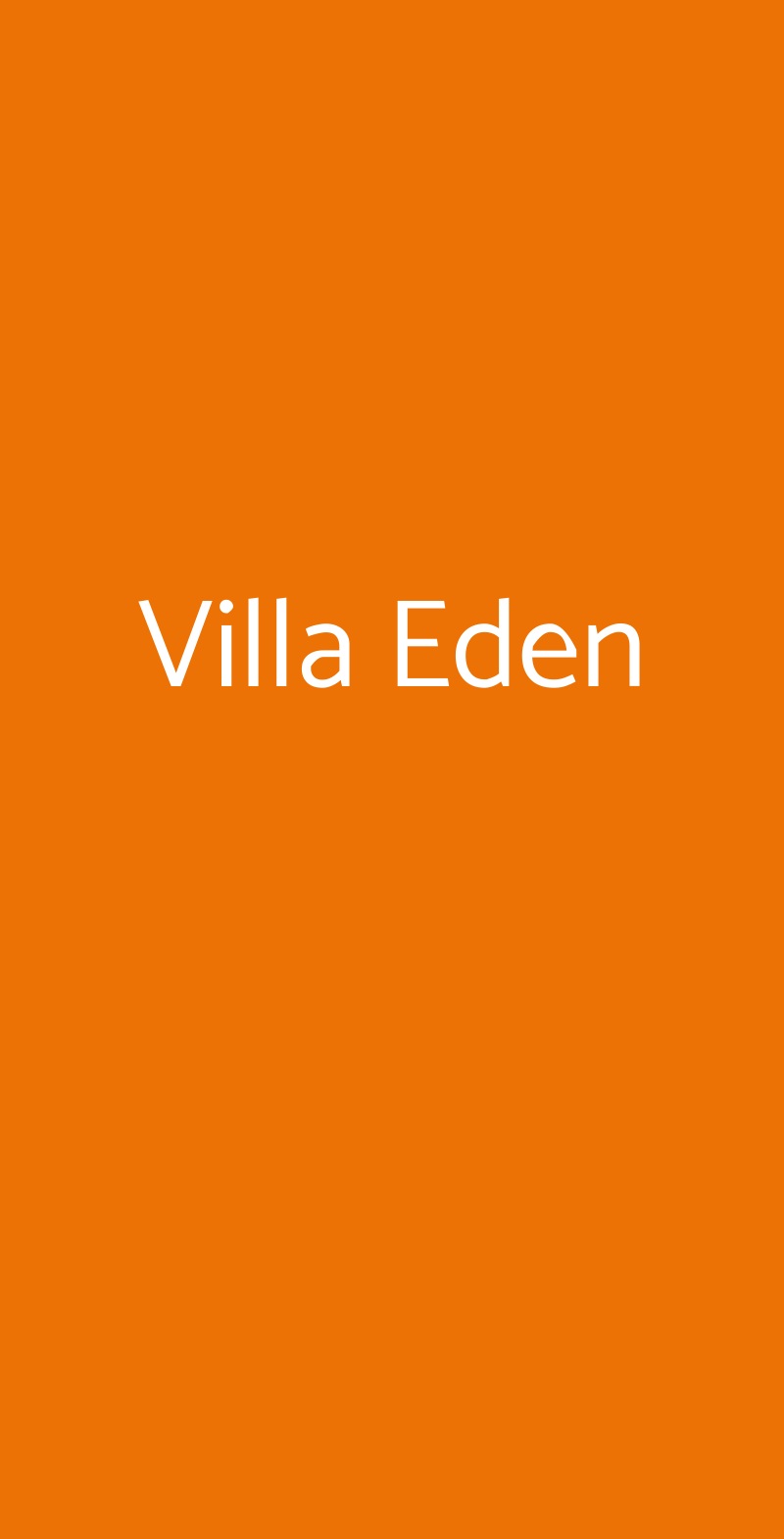 Villa Eden Bagnolo San Vito menù 1 pagina