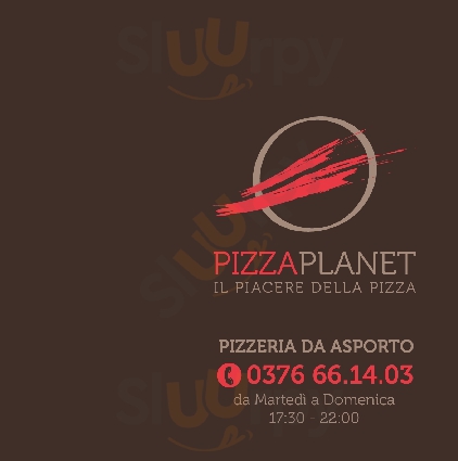 Pizza Planet Castel d'Ario menù 1 pagina