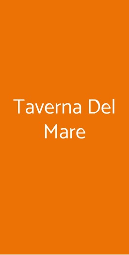 Taverna Del Mare, Pozzuoli