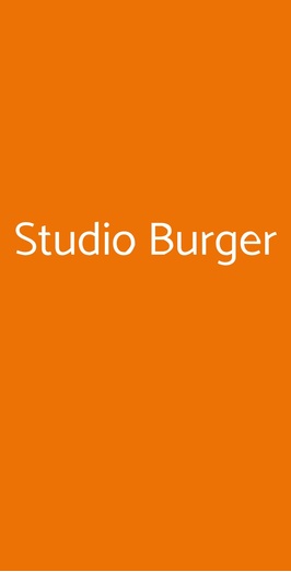 Studio Burger, Napoli