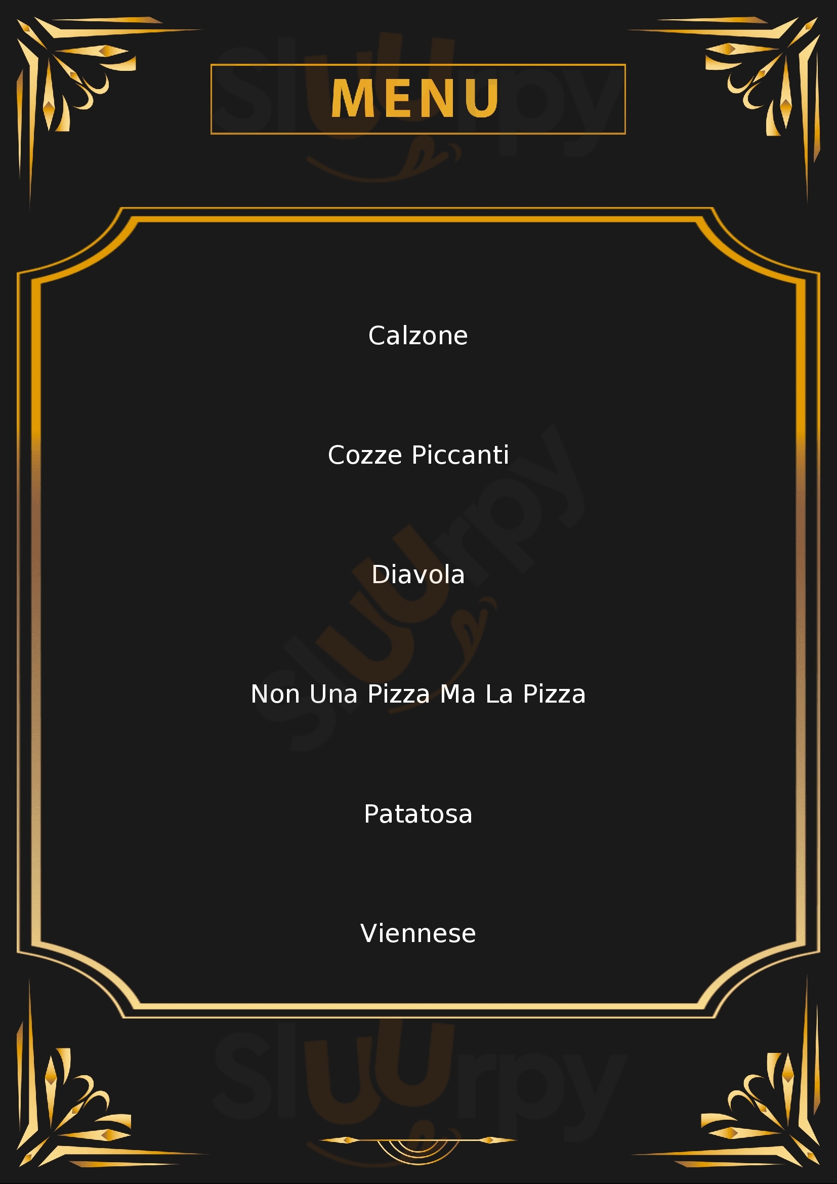 Pizzeria Stella Mantova menù 1 pagina