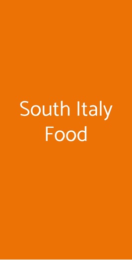 South Italy Food, Napoli