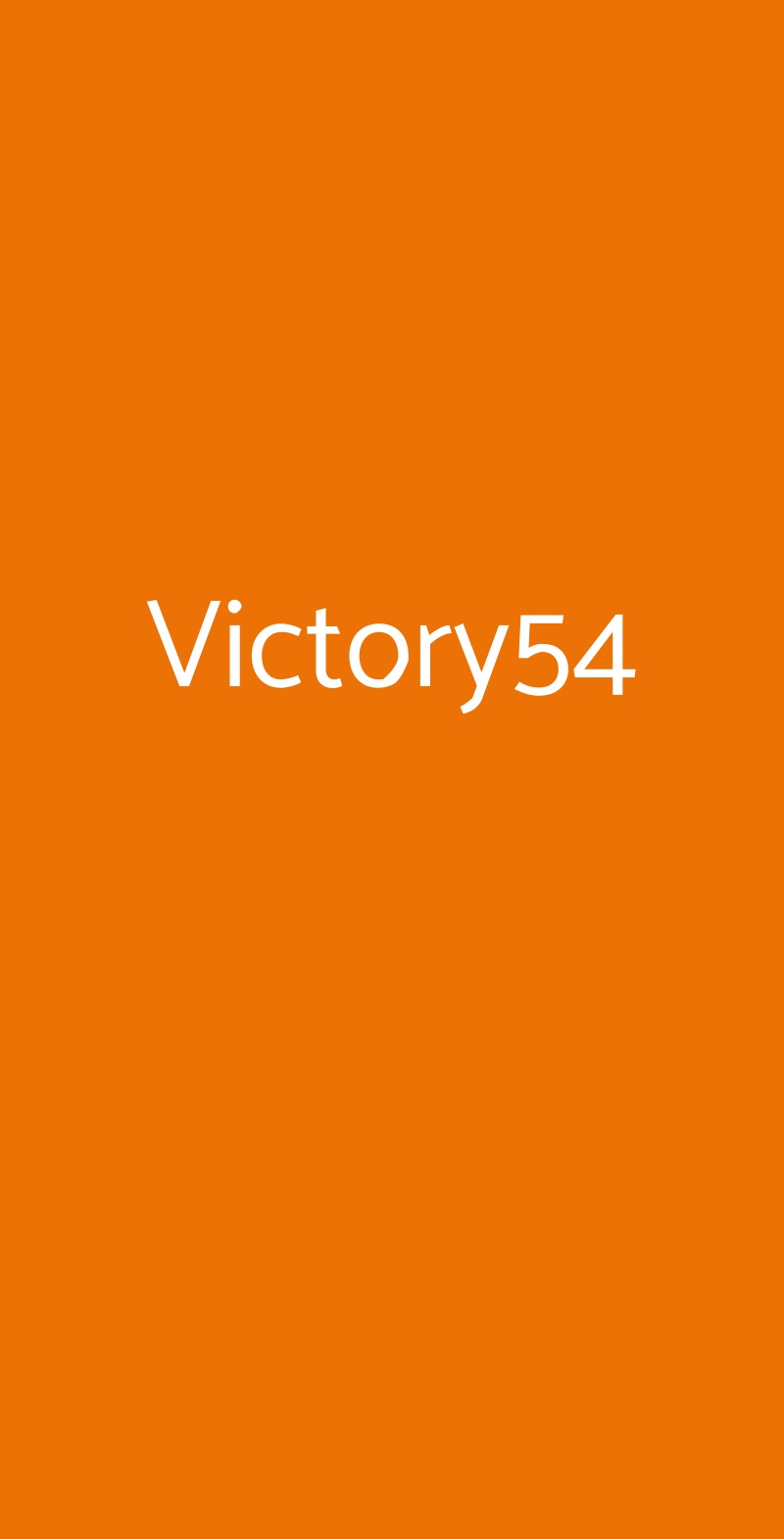Victory54 Monza menù 1 pagina