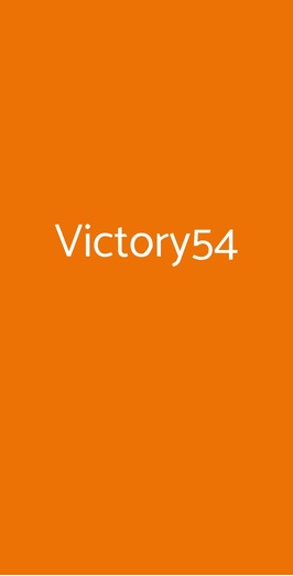 Victory54, Monza