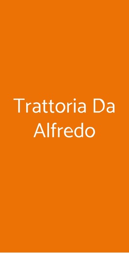 Trattoria Da Alfredo, Napoli