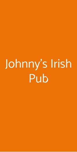 Johnny's Irish Pub, Napoli