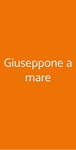Giuseppone A Mare, Napoli