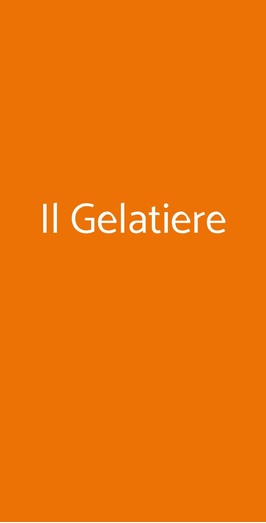 Il Gelatiere