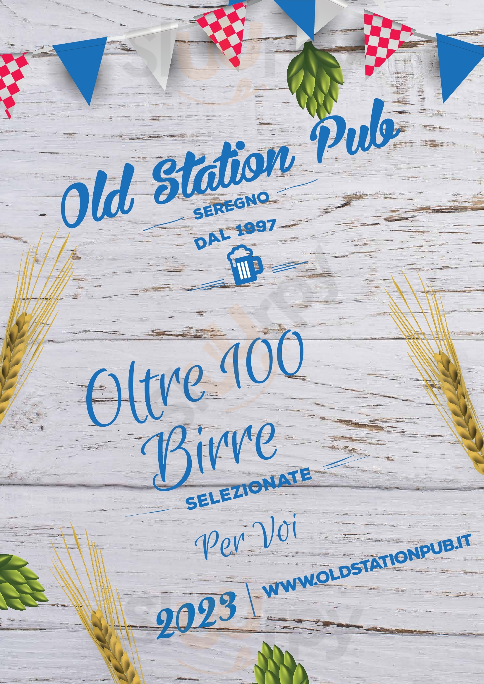 Old station pub Seregno menù 1 pagina