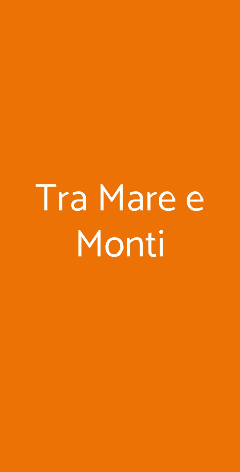 Tra Mare E Monti, Comiziano