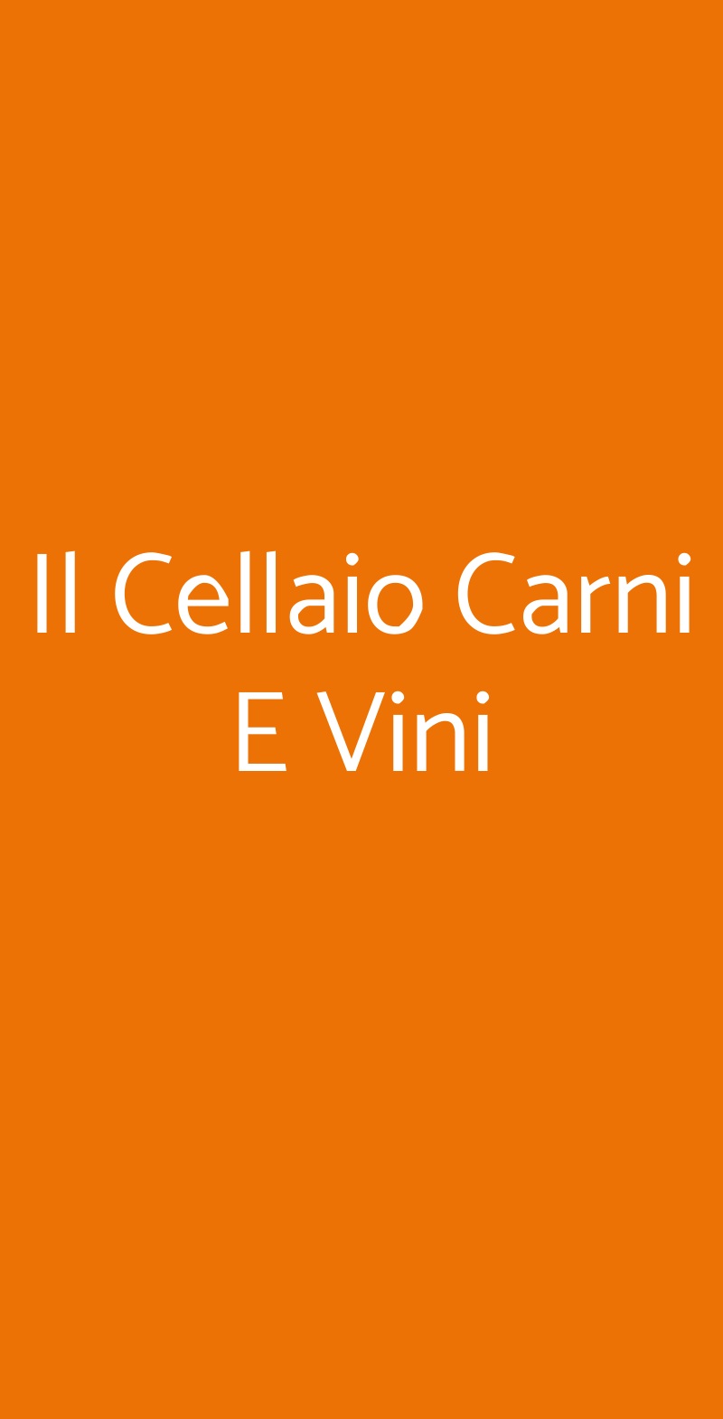 Il Cellaio Carni E Vini Napoli menù 1 pagina