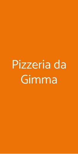 Pizzeria Da Gimma, Bovisio Masciago