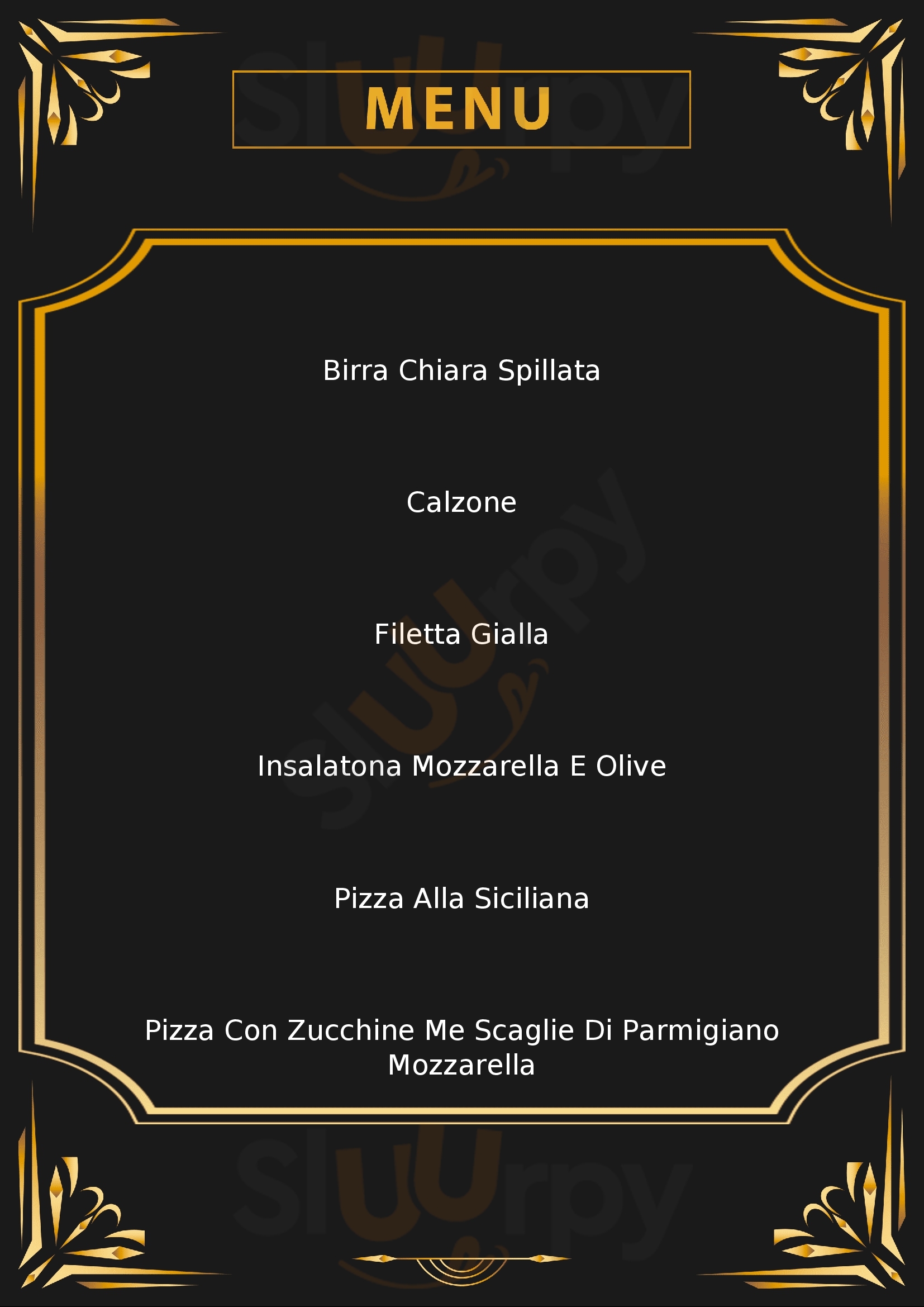 Michele Condurro Pizzeria Napoli menù 1 pagina
