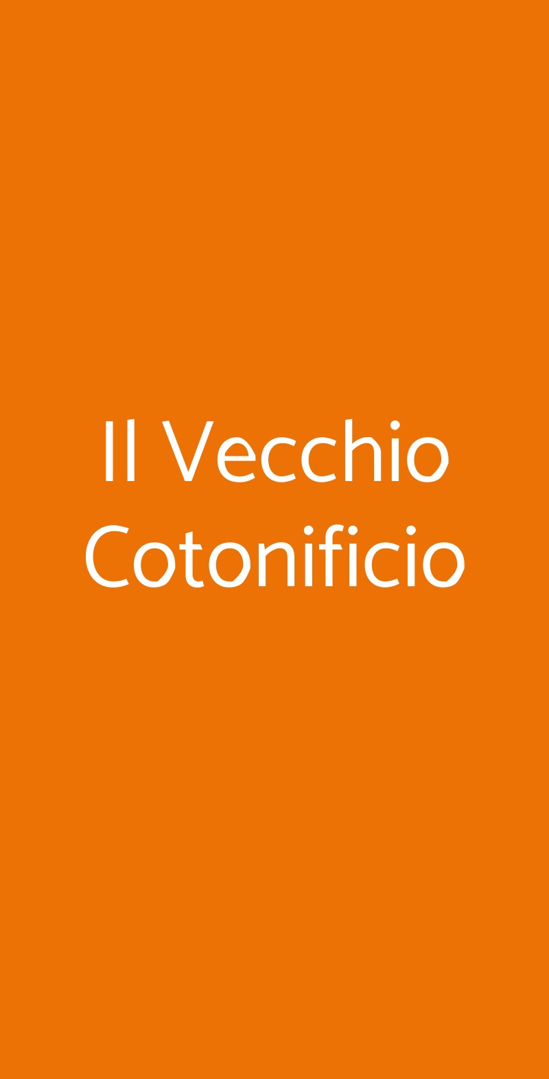 Il Vecchio Cotonificio, Villasanta