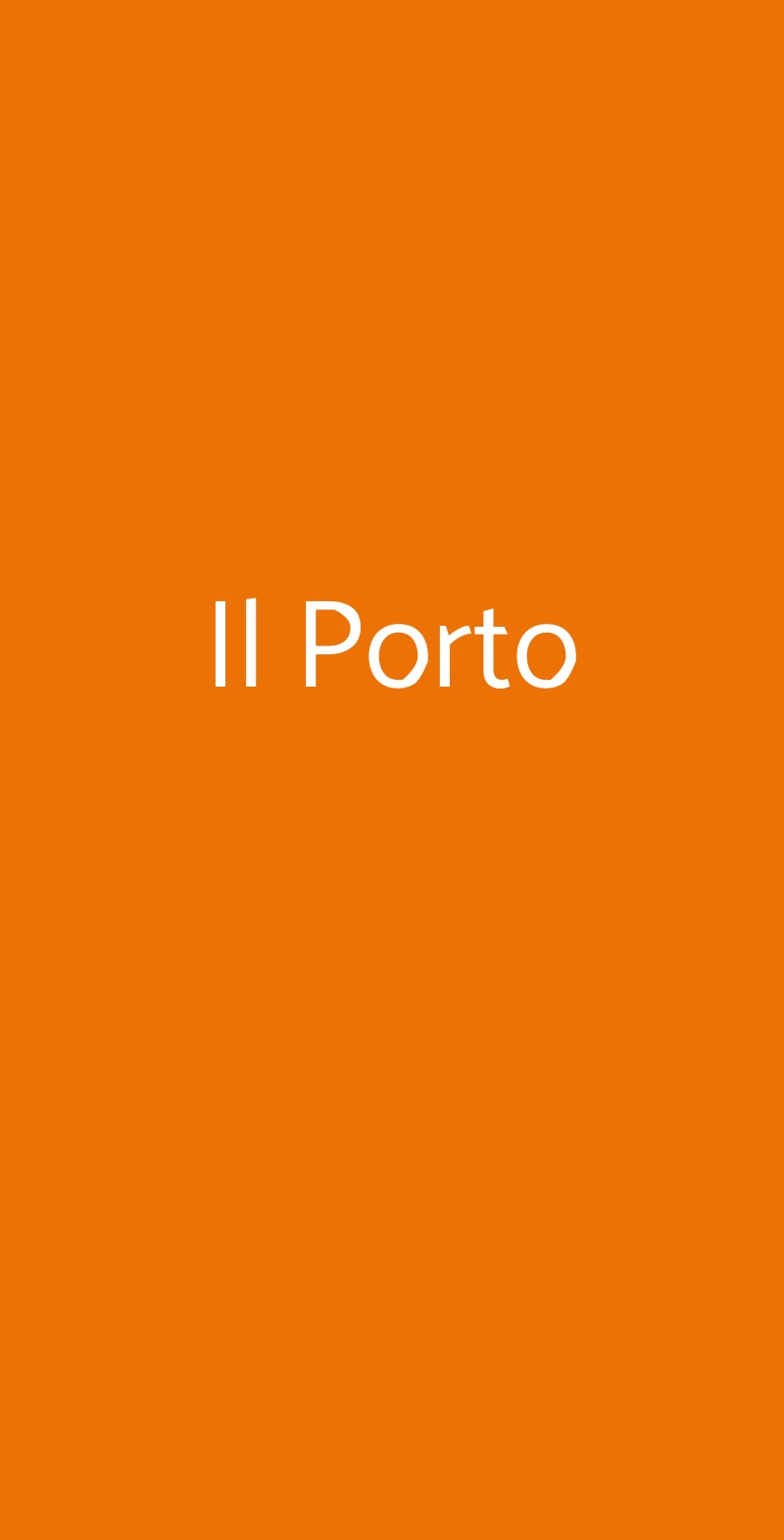 Il Porto Muggio menù 1 pagina