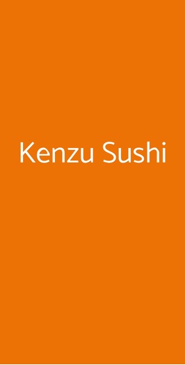 Kenzu Sushi, Monza