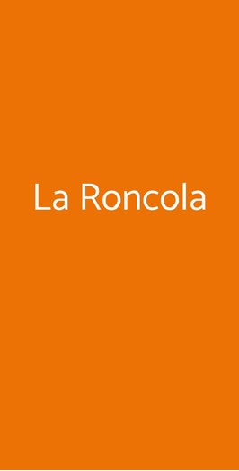 La Roncola, Monza