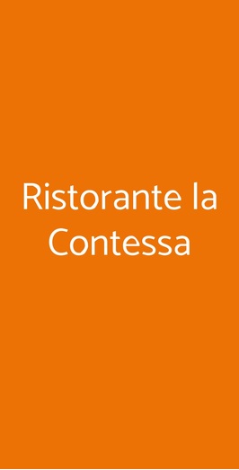 Ristorante La Contessa, Napoli