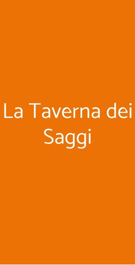 La Taverna Dei Saggi, Bacoli