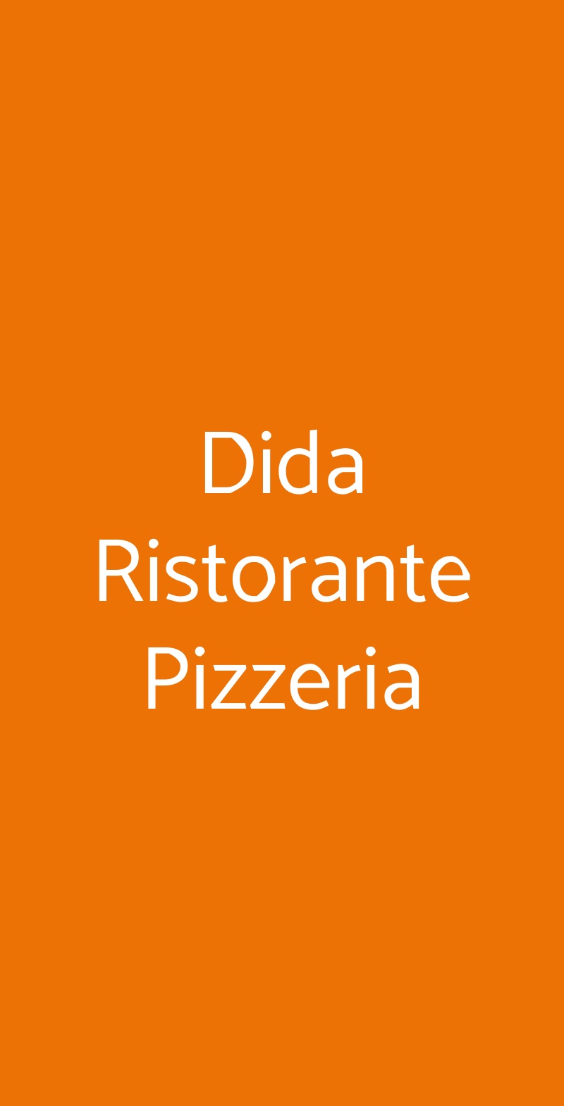 Dida Ristorante Pizzeria, Monza