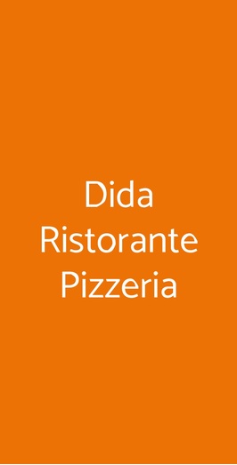 Dida Ristorante Pizzeria, Monza
