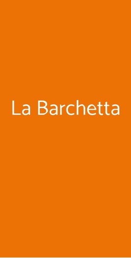 La Barchetta