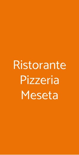 Ristorante Pizzeria Meseta, Bacoli