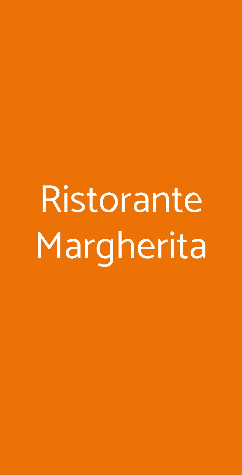 Ristorante Margherita Marano di Napoli menù 1 pagina
