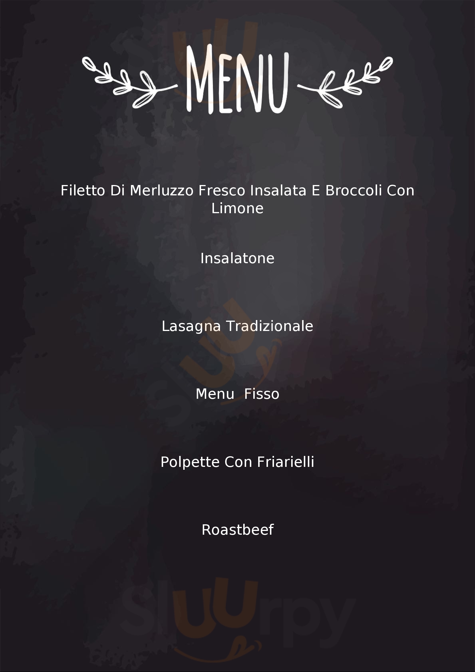 LA PAESANA LOCANDA & PASTA FRESCA Frattamaggiore menù 1 pagina