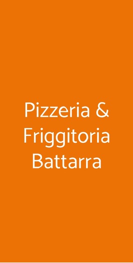 Pizzeria & Friggitoria Battarra, Napoli
