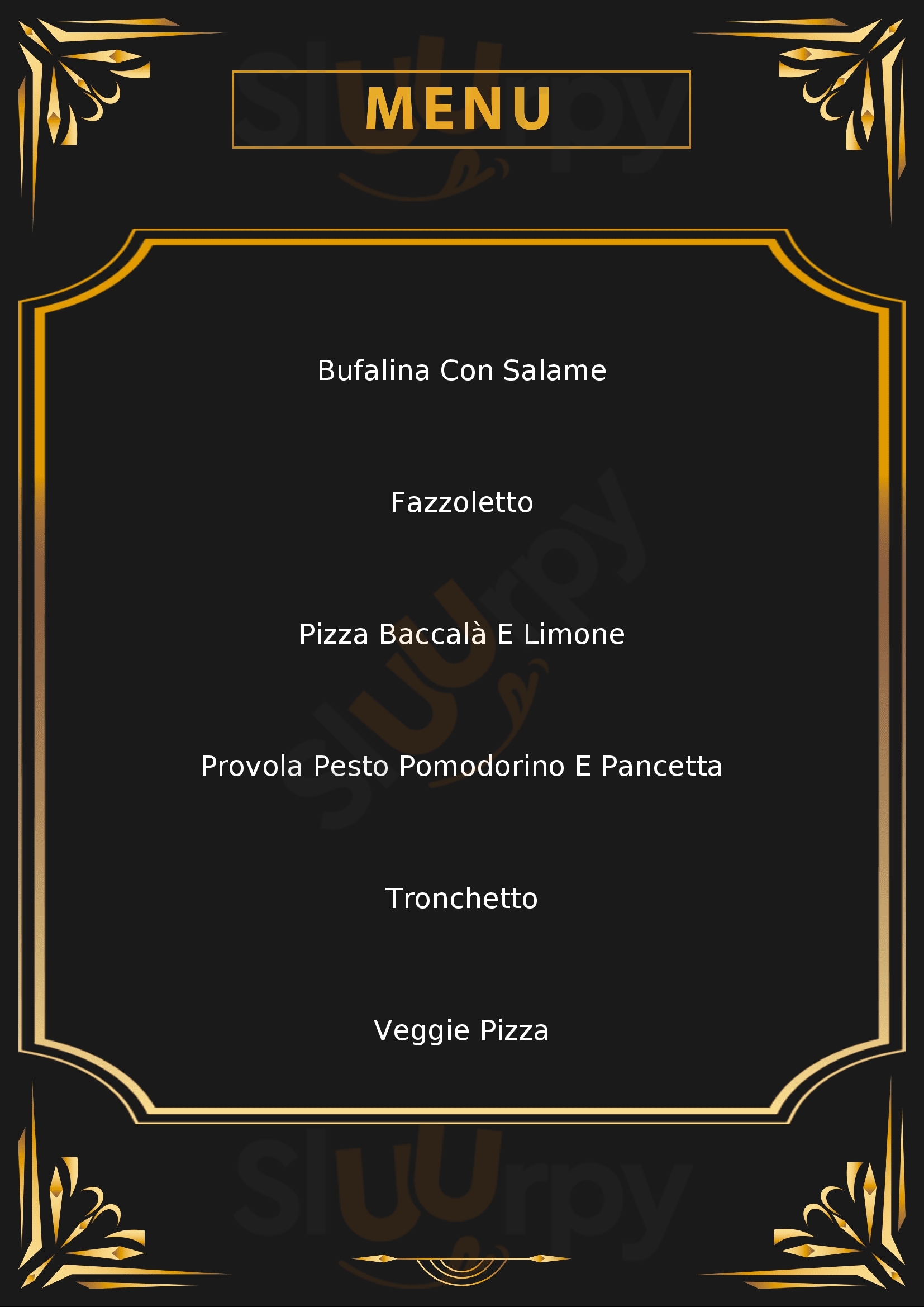 Pizzeria Langella Portici menù 1 pagina