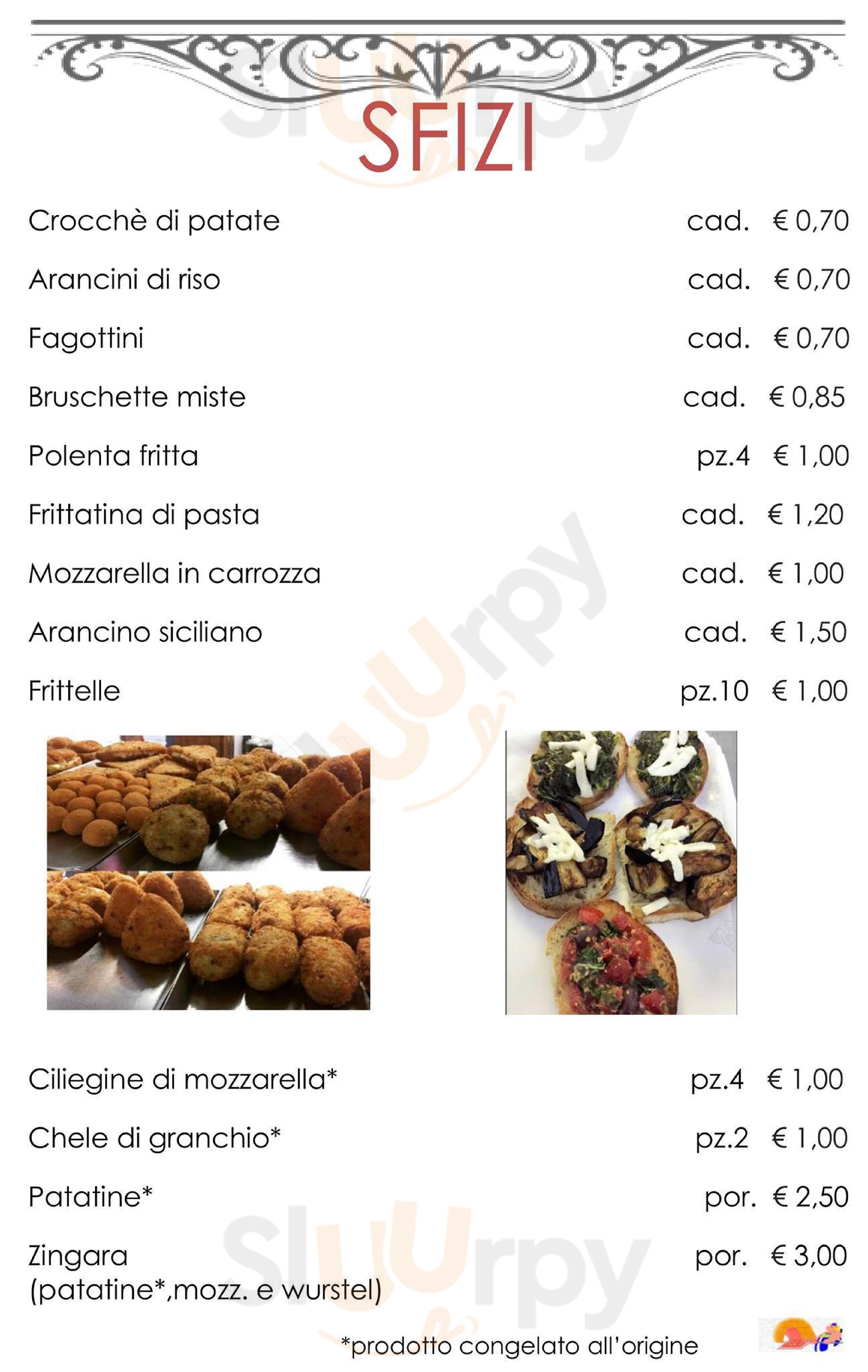 Pizza e Sfizi di Obelix Sant&#39;Anastasia menù 1 pagina