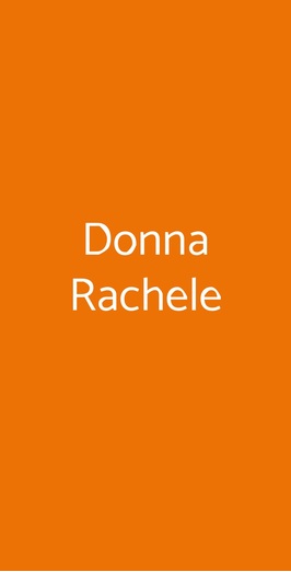 Donna Rachele
