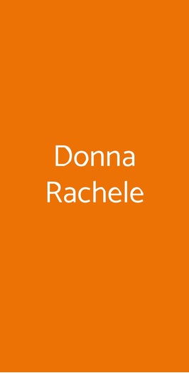 Donna Rachele, Capri